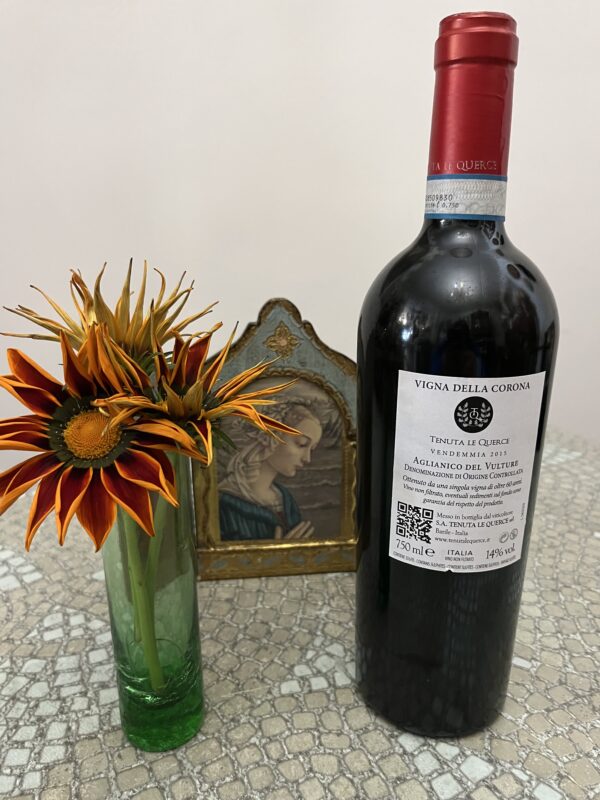 Tenuta le Querce Vigna della Corona Vendemmia 2015 Aglianico del vulture denominazione di origine controllata - Image 2