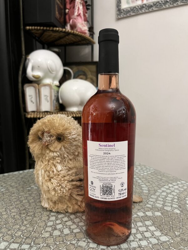 Sentinel Basilicata Rosato IGP cantina di venosa 2024 13,5 vol - Image 2